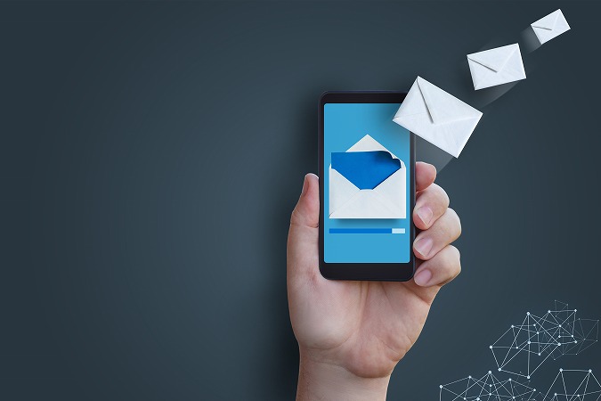 スマホでメール送信