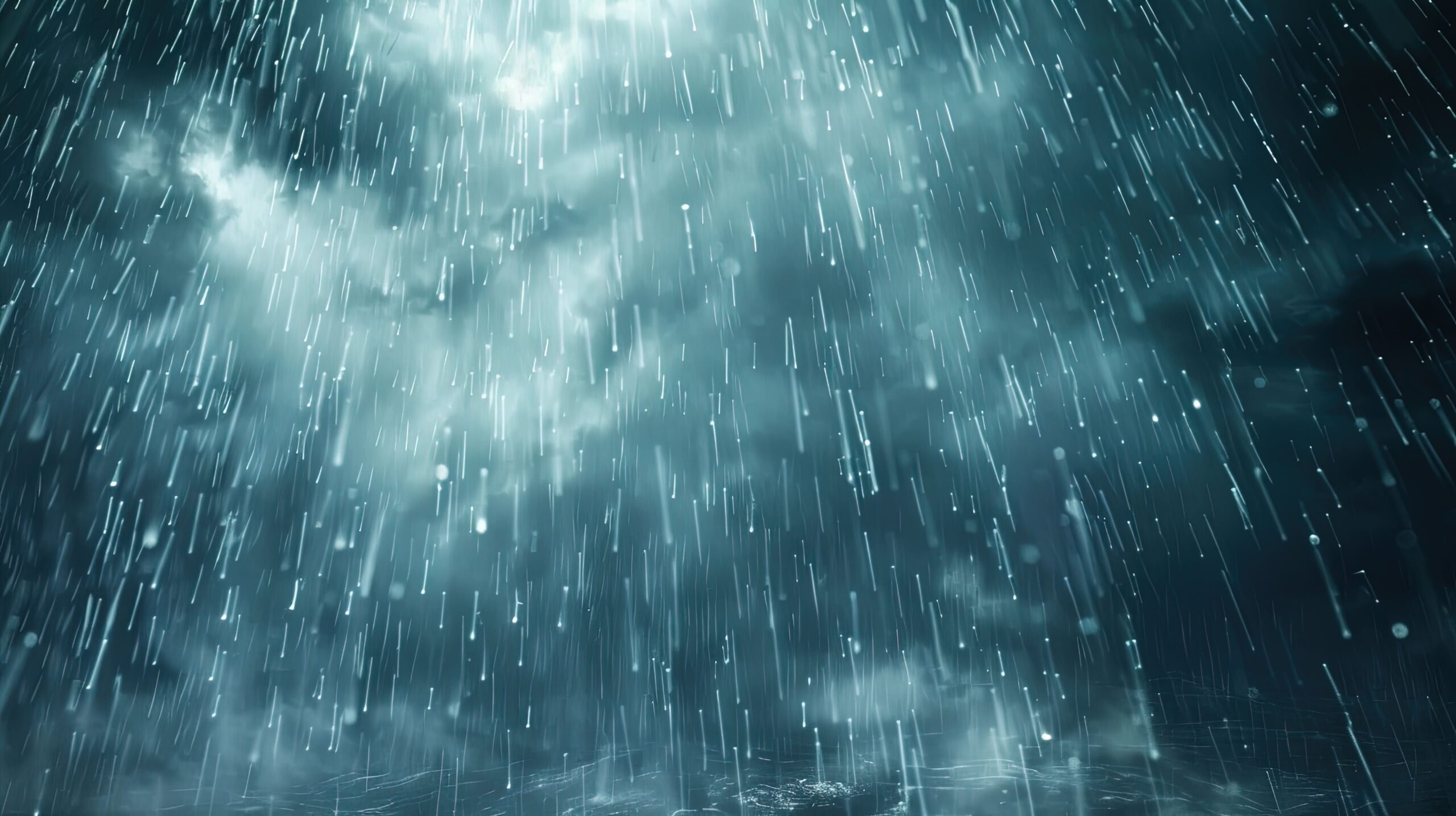 雨の写真